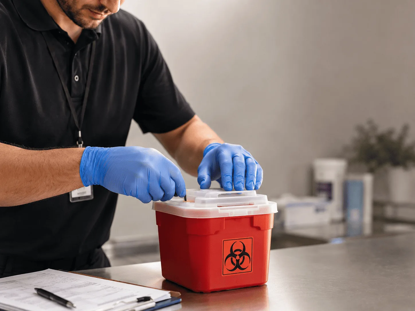 Why choose Sharps Waste Disposal in Mcleod, ND